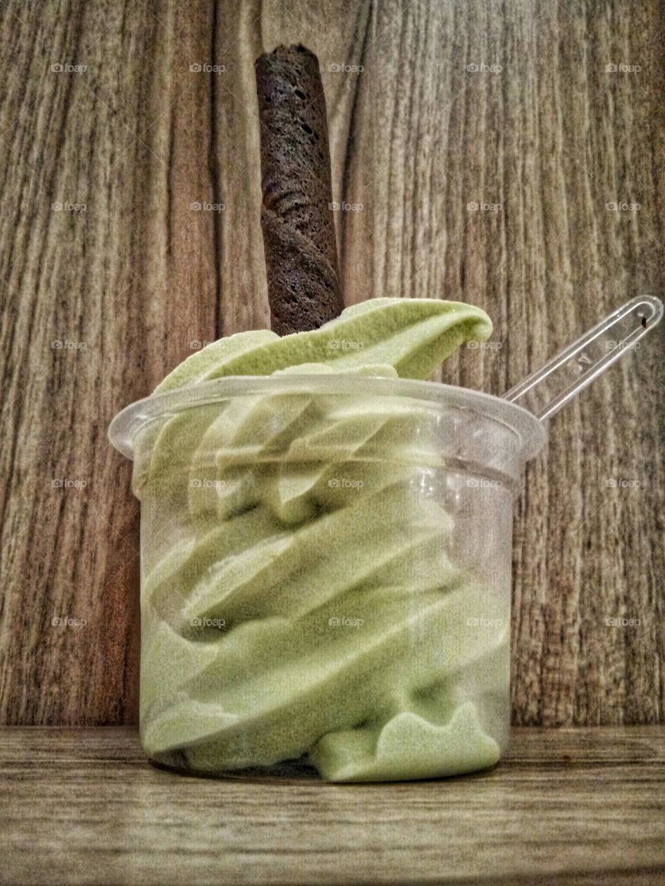 Matcha ice cream