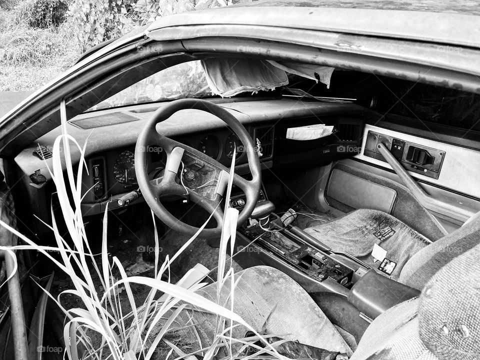 Abandoned pontiac