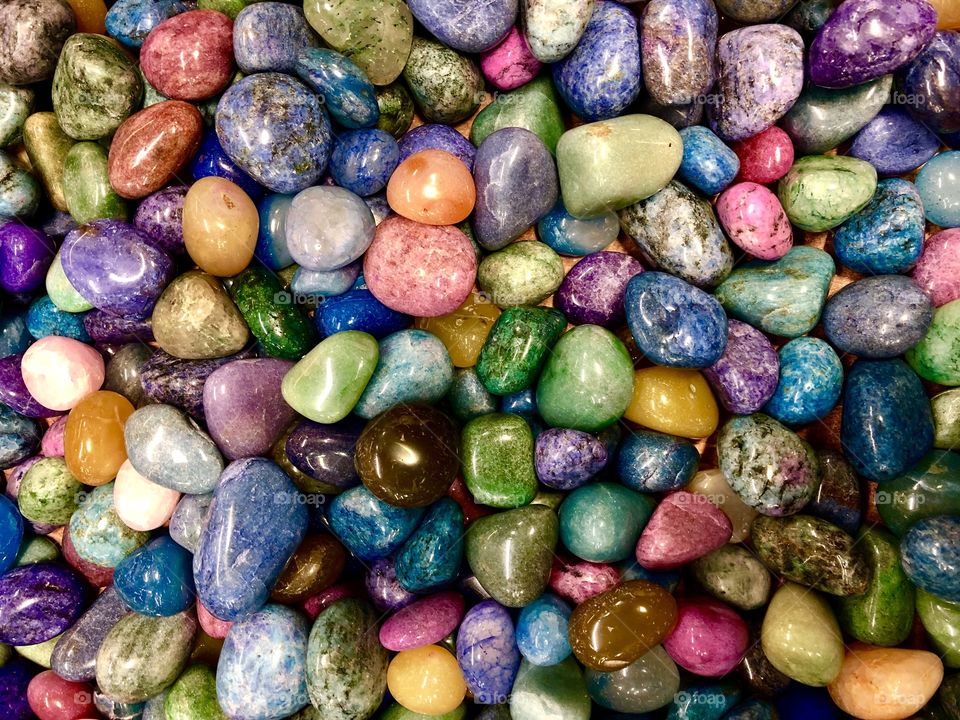 Colorful rocks background