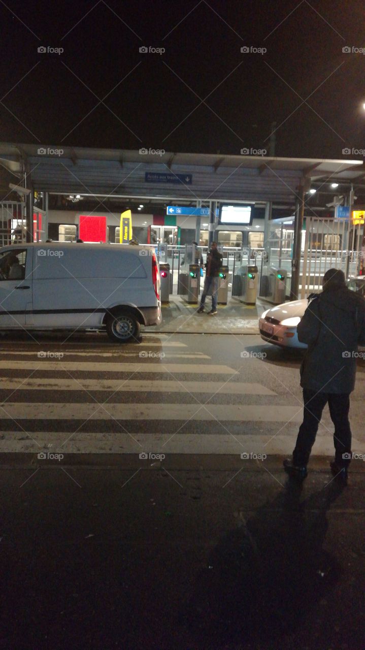 Under the bridge Paris