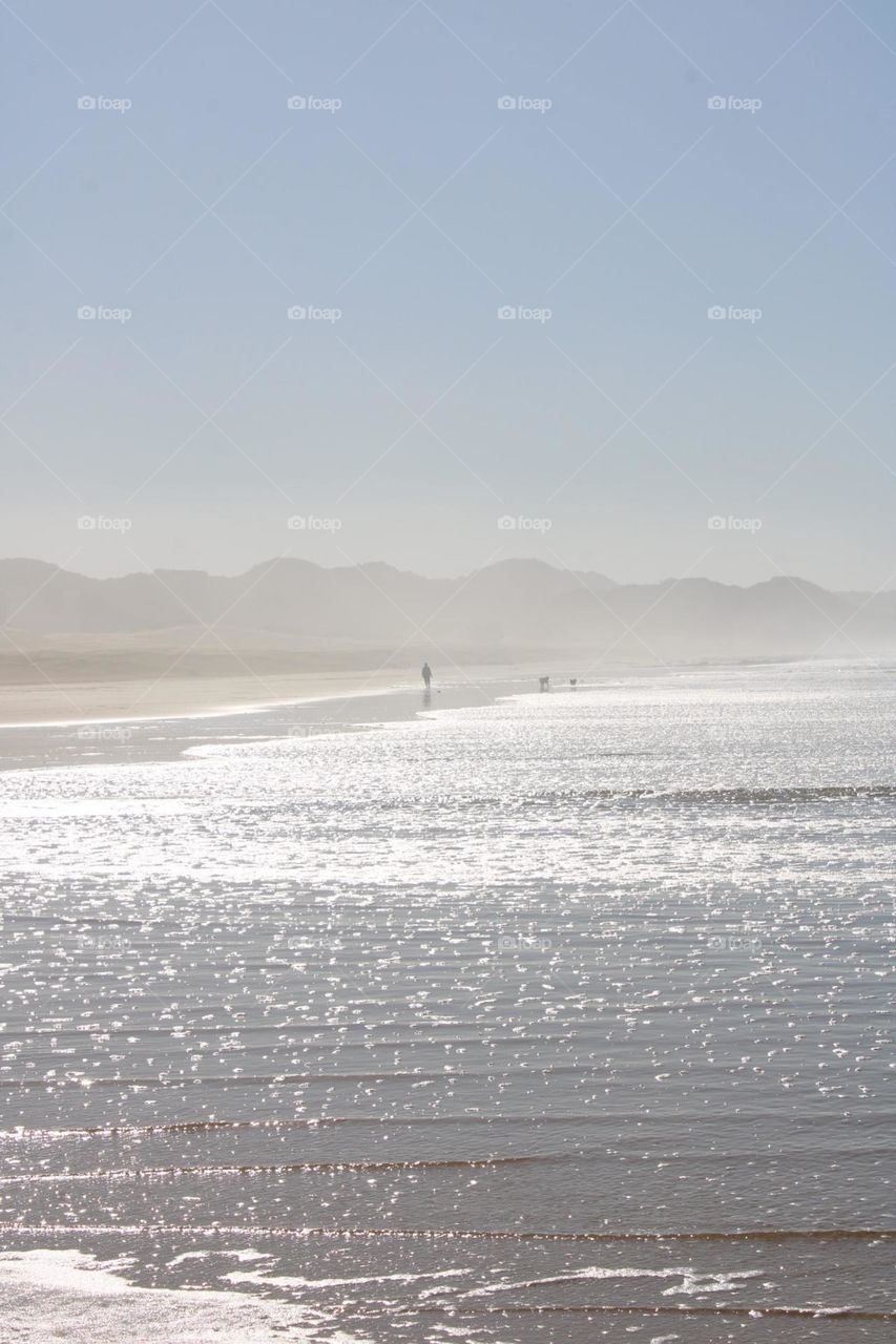 Nothing beats a morning walk on the beach 