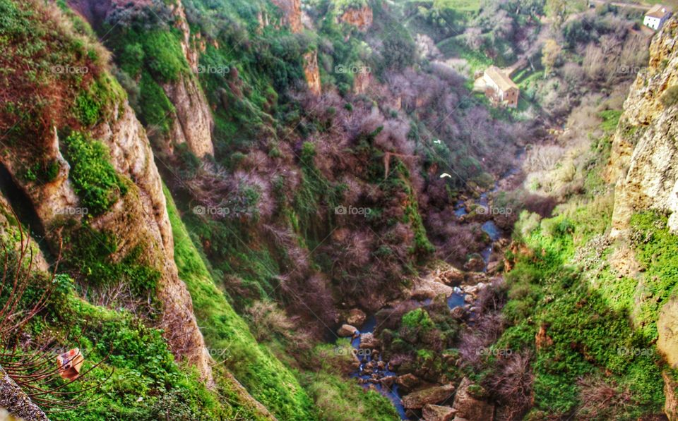 Polluted Ronda, Spain