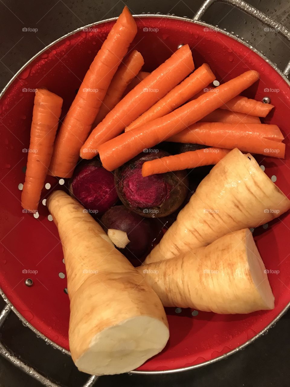 Root vegetables 