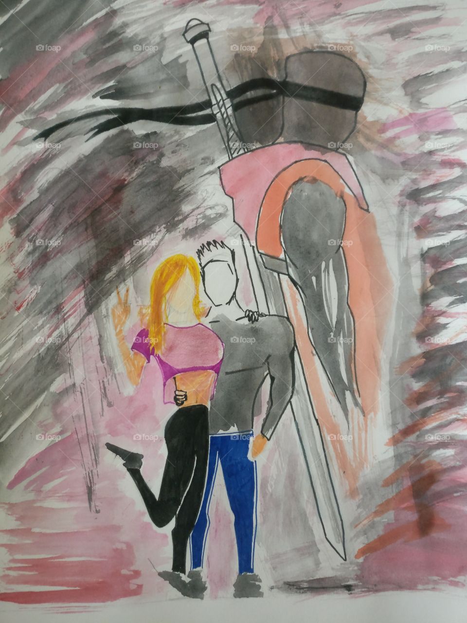 its just a drawing by a 9 y/o kid