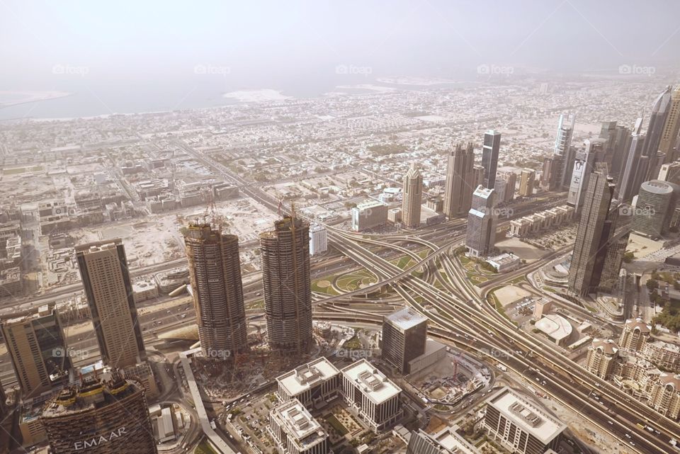 124 floor view! Burj Khalifah 