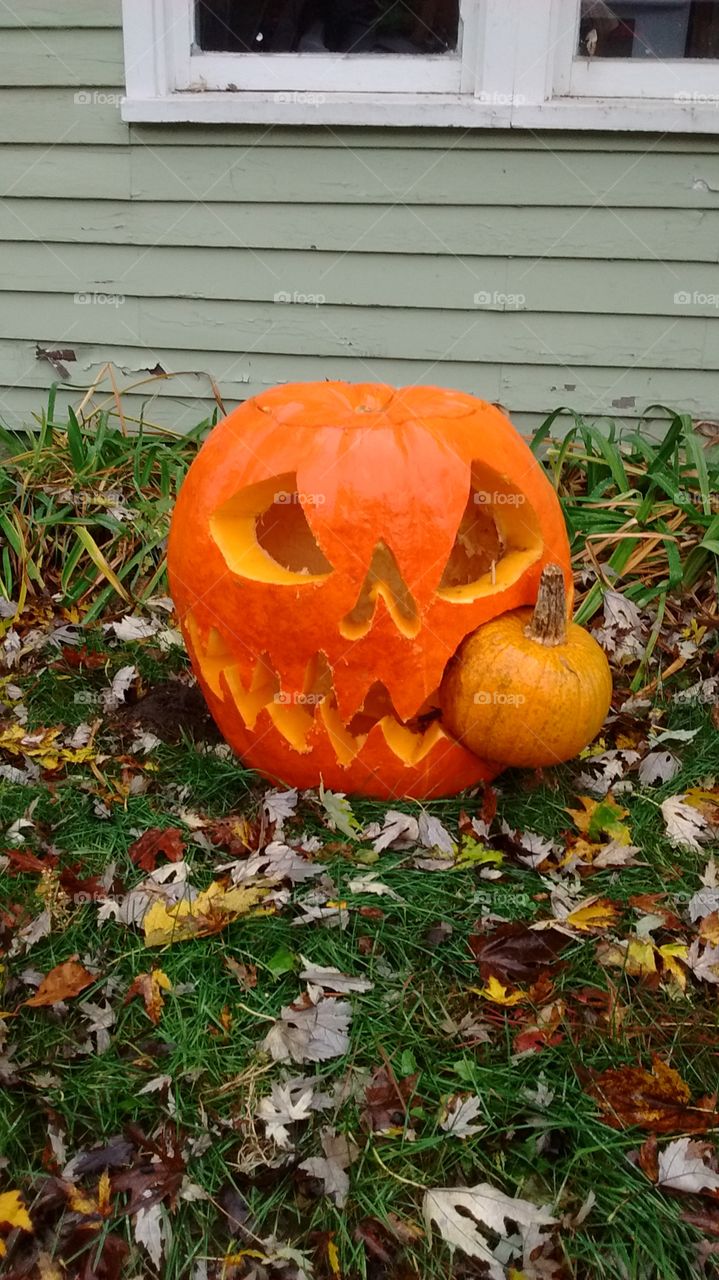 Halloween  2015. My daughter's pumpkin
