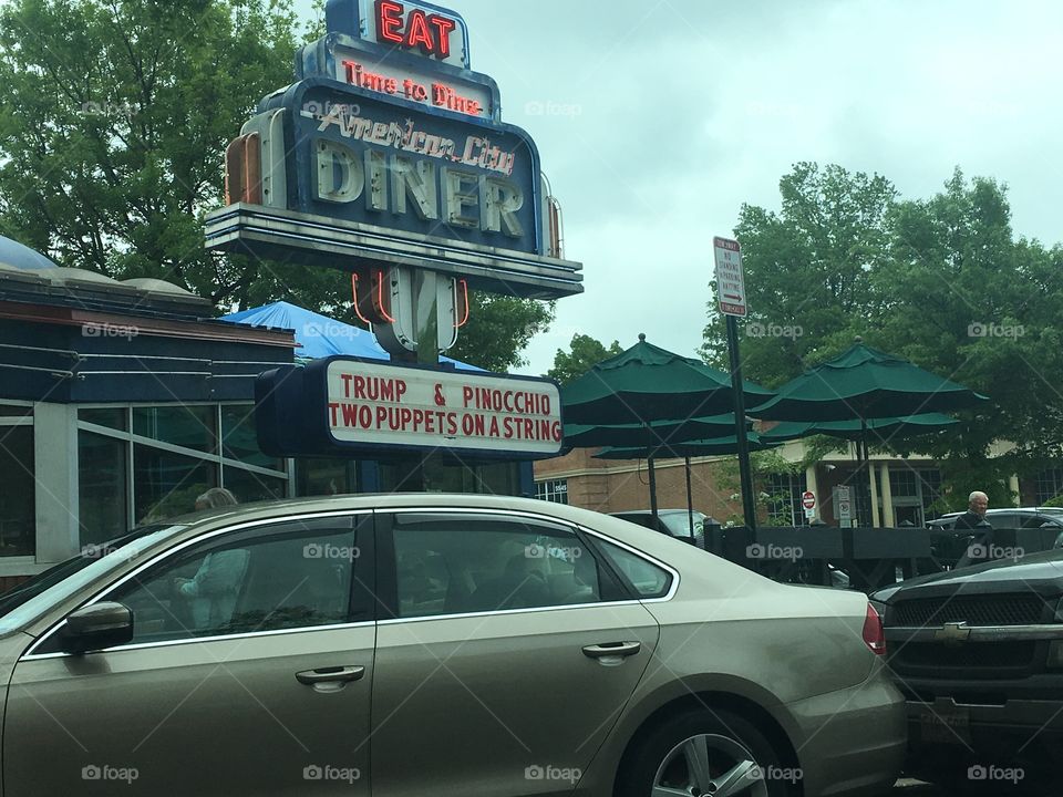 Diner signs 
