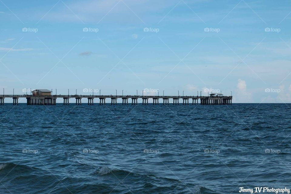 The pier of Gulf shores, AL. 