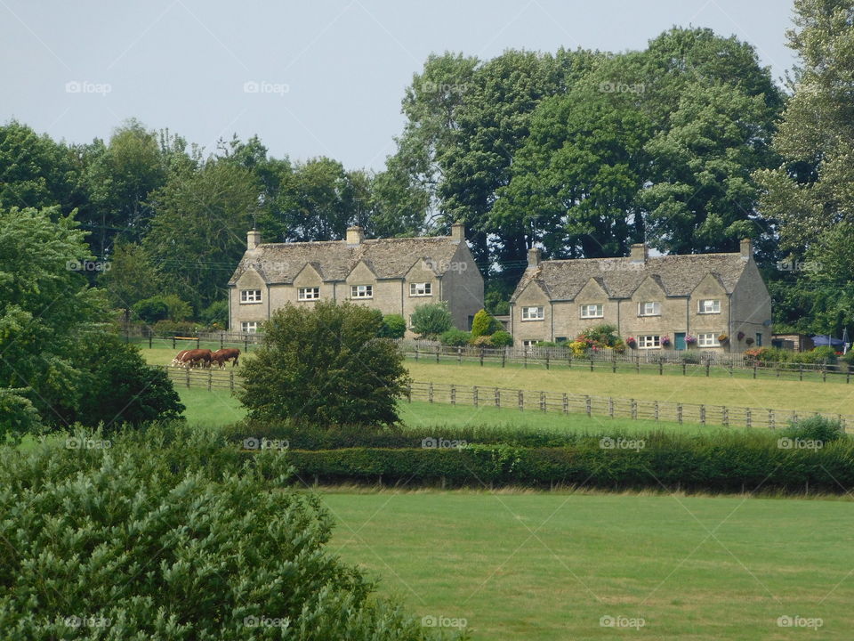 Cotswold’s stone cottages, beautiful