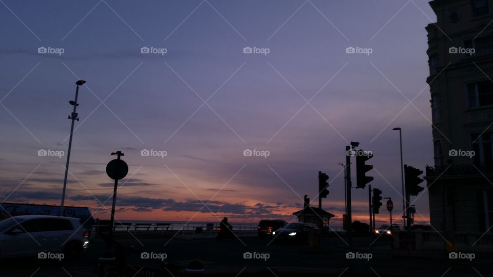 Sunset, Light, Dawn, Silhouette, Sky