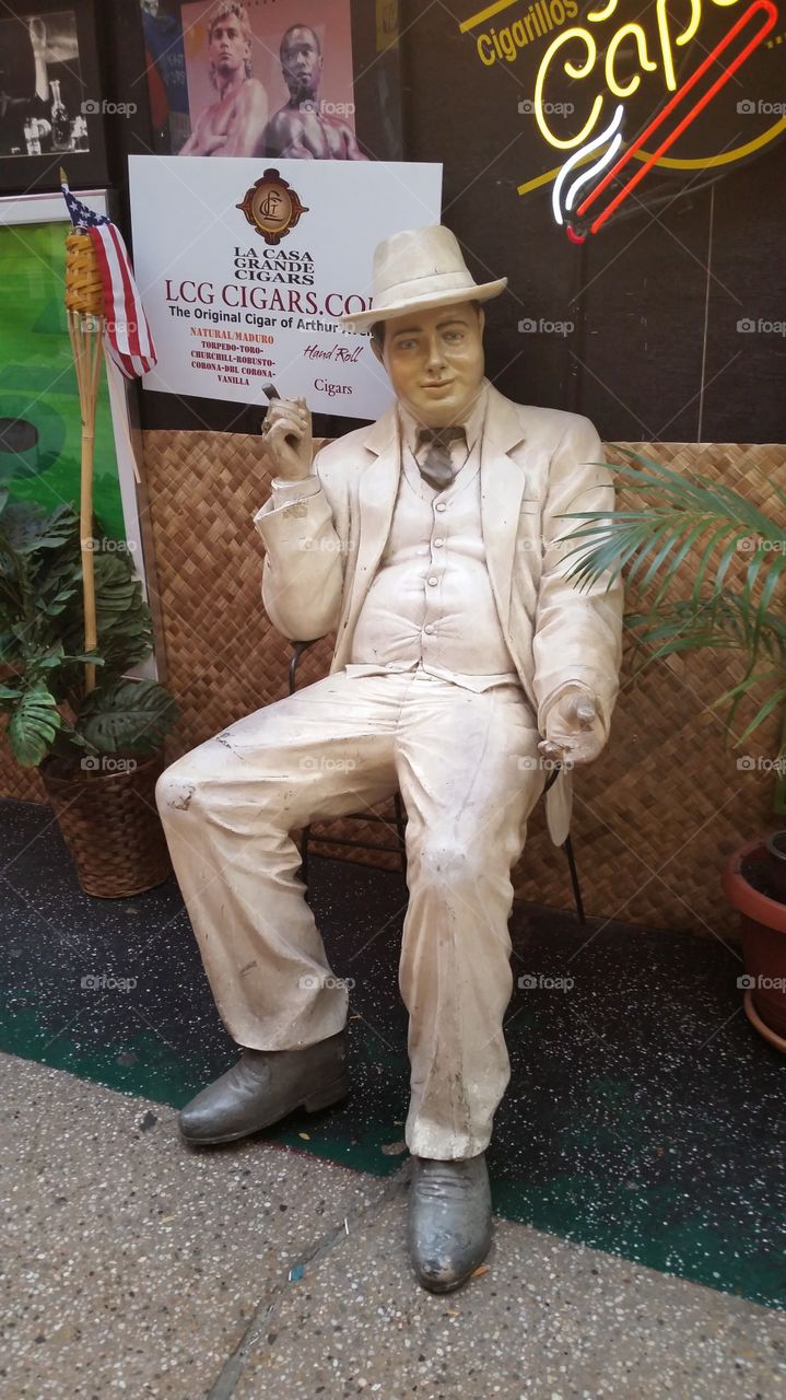 cigar man