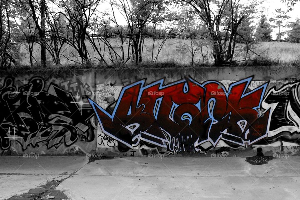 channel graffiti