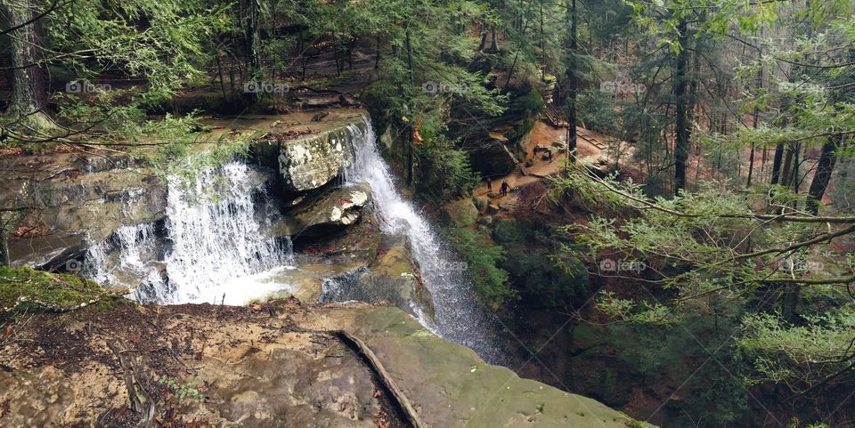 Waterfall, Water, Landscape, River, Nature