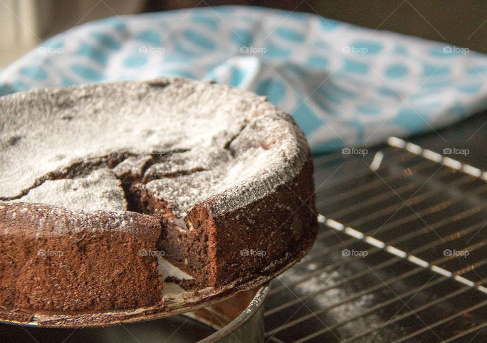 Chocolate flourless cake 