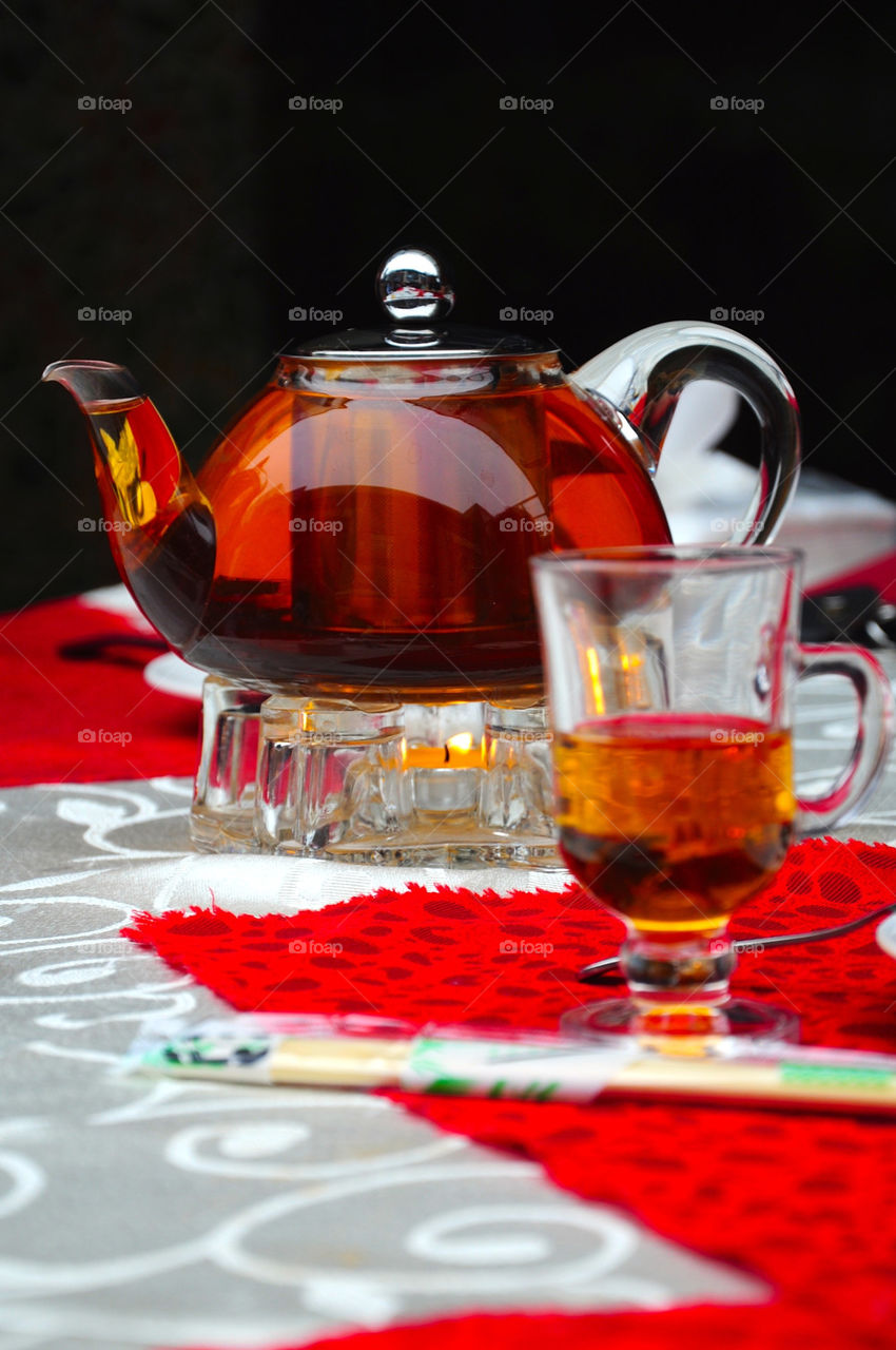 Chinese tea time