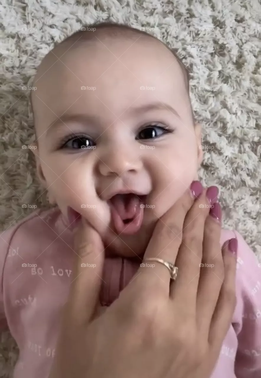 Baby smile