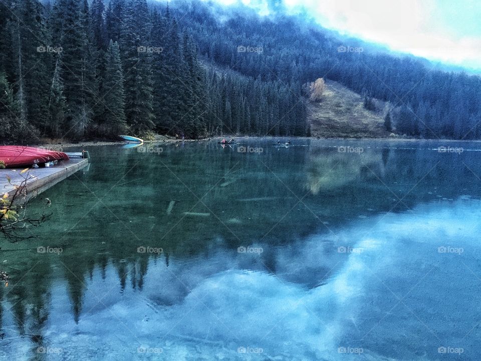 Water, Snow, Lake, No Person, Landscape