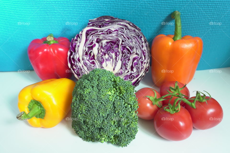 fresh vegetables healthy diet