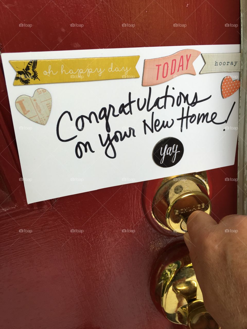 First time home buyer