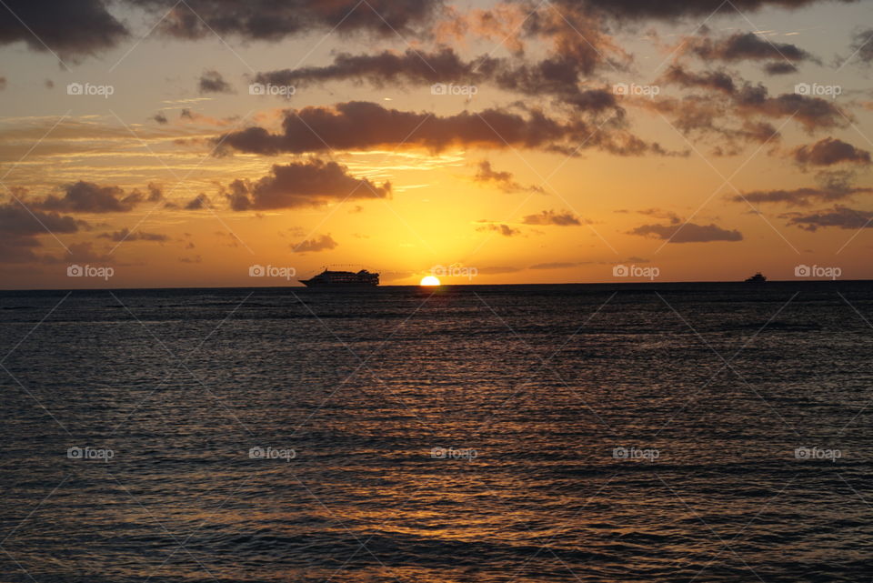 Honolulu Sunset 