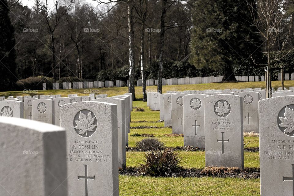 WW2 Canadian Cemetery
