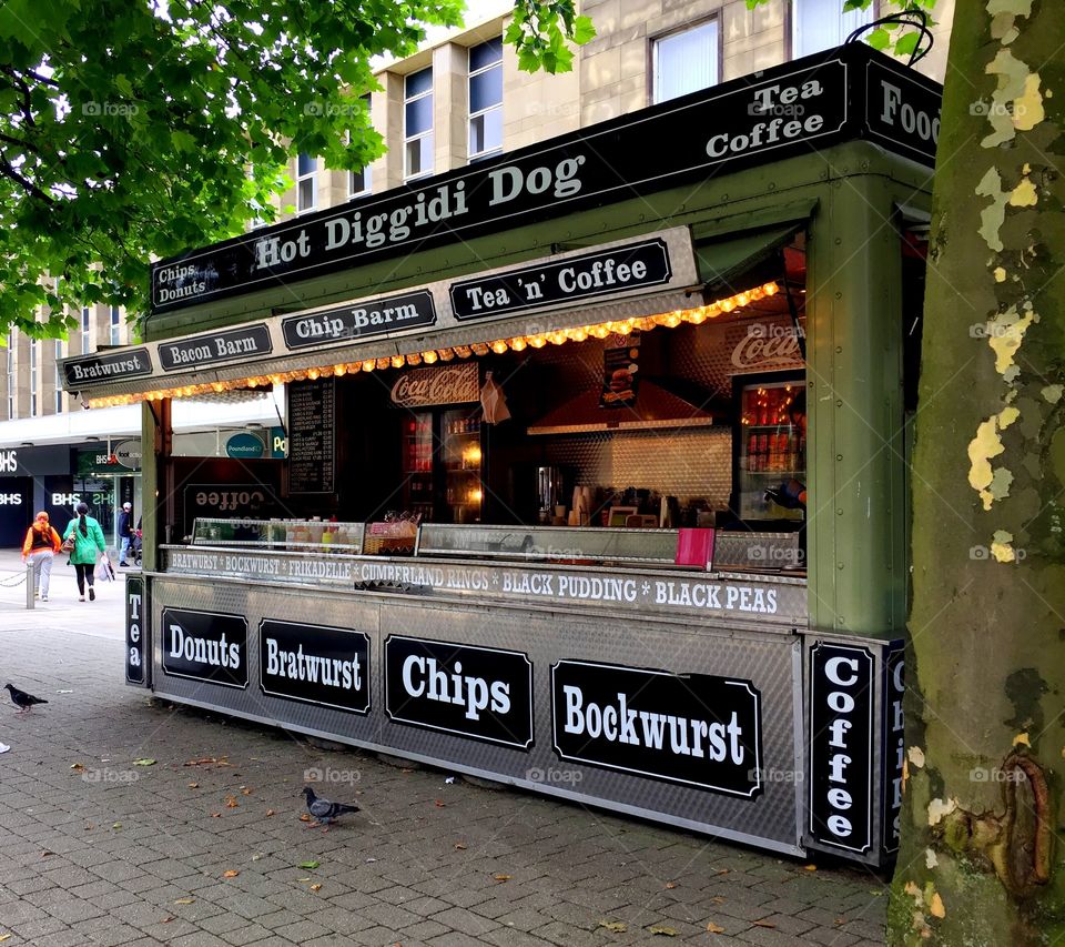 Food truck based in Bolton in  town square 