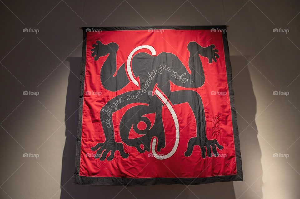 Artwork Max Kisman At The Worldmuseum At Amsterdam The Netherlands 19-5-2024