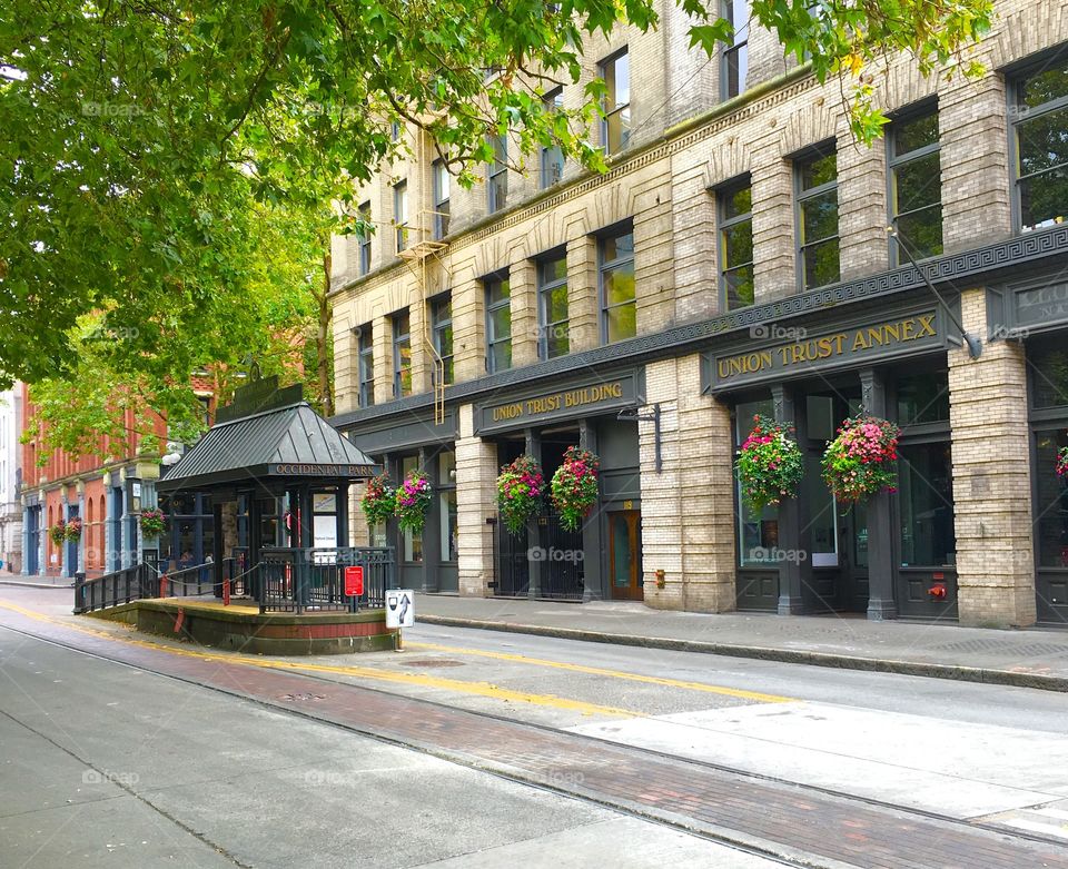 Trolley Station, Pioneer Square, Seattle