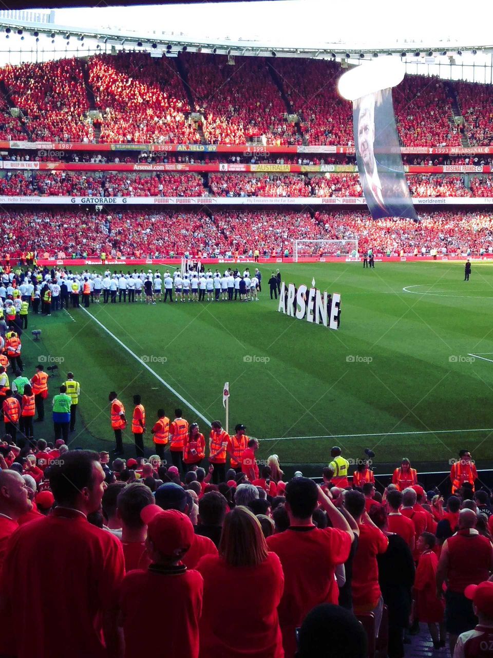 Goodbye Arsene Wenger, London, Emirates Stadium, UK