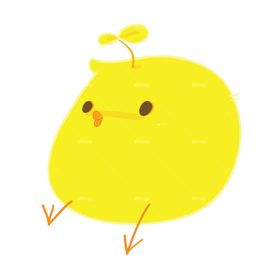 mydesign yellowchick ,cute