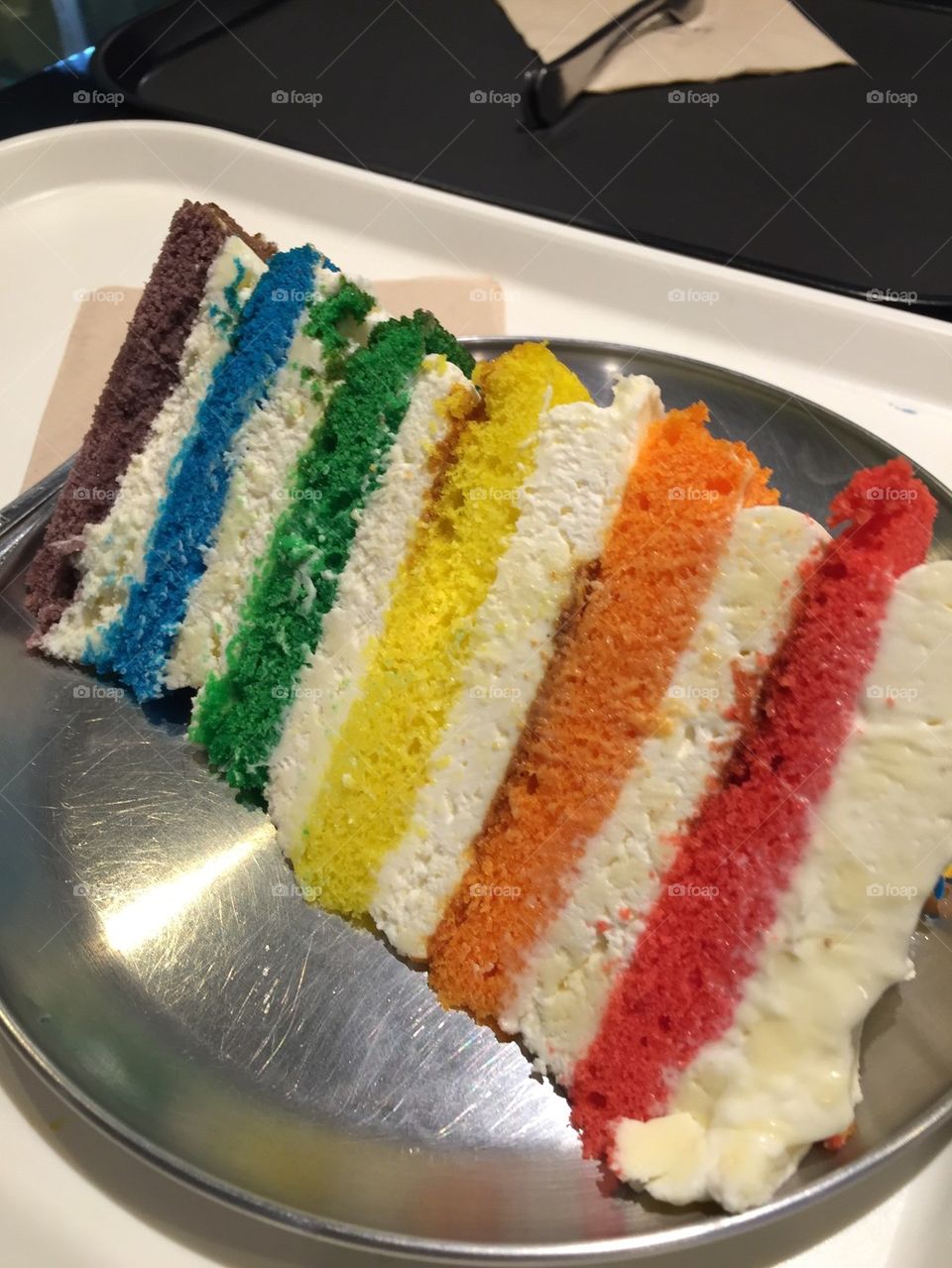 Rainbow cake