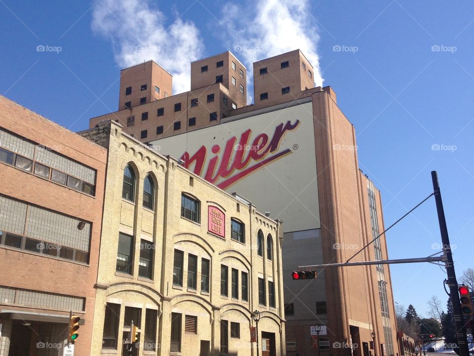 Miller Brewery in Milwaukee, WI