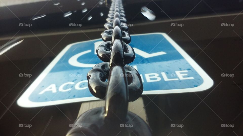 looking up a chain...