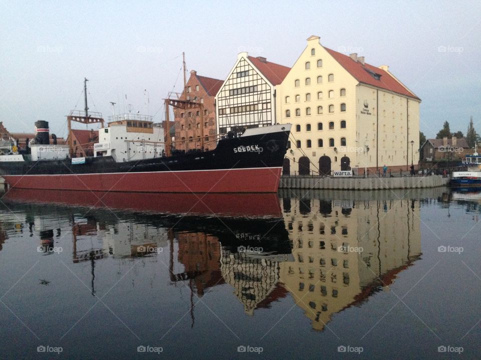 Gdansk. Reflection