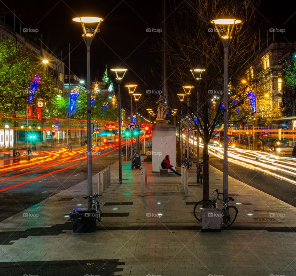 Dublin by night