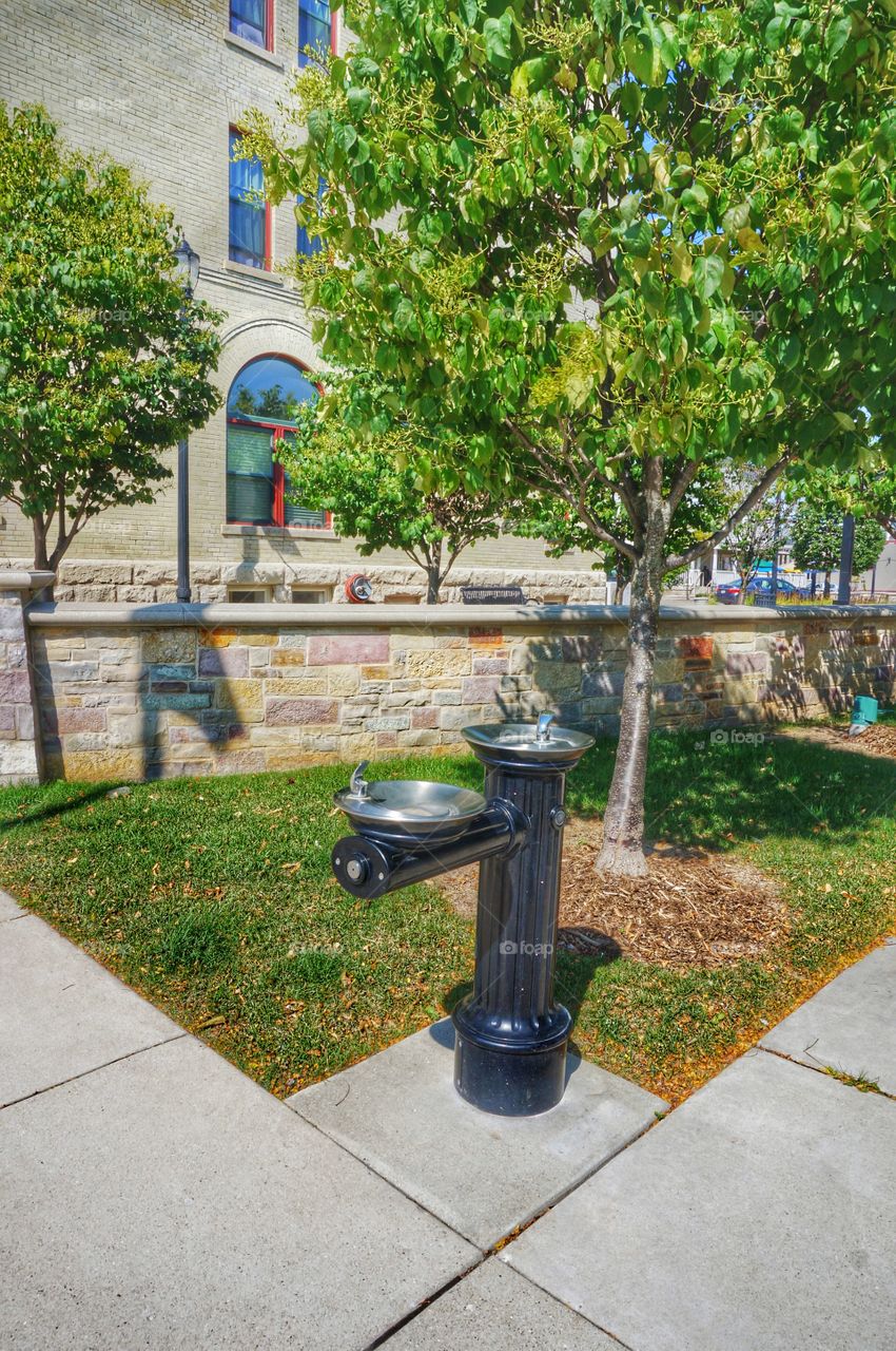 Places. Water Fountain