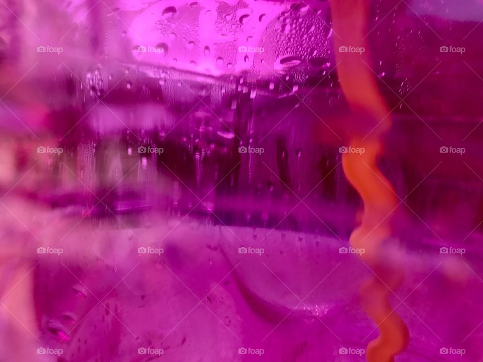 Wet Purple Plastic