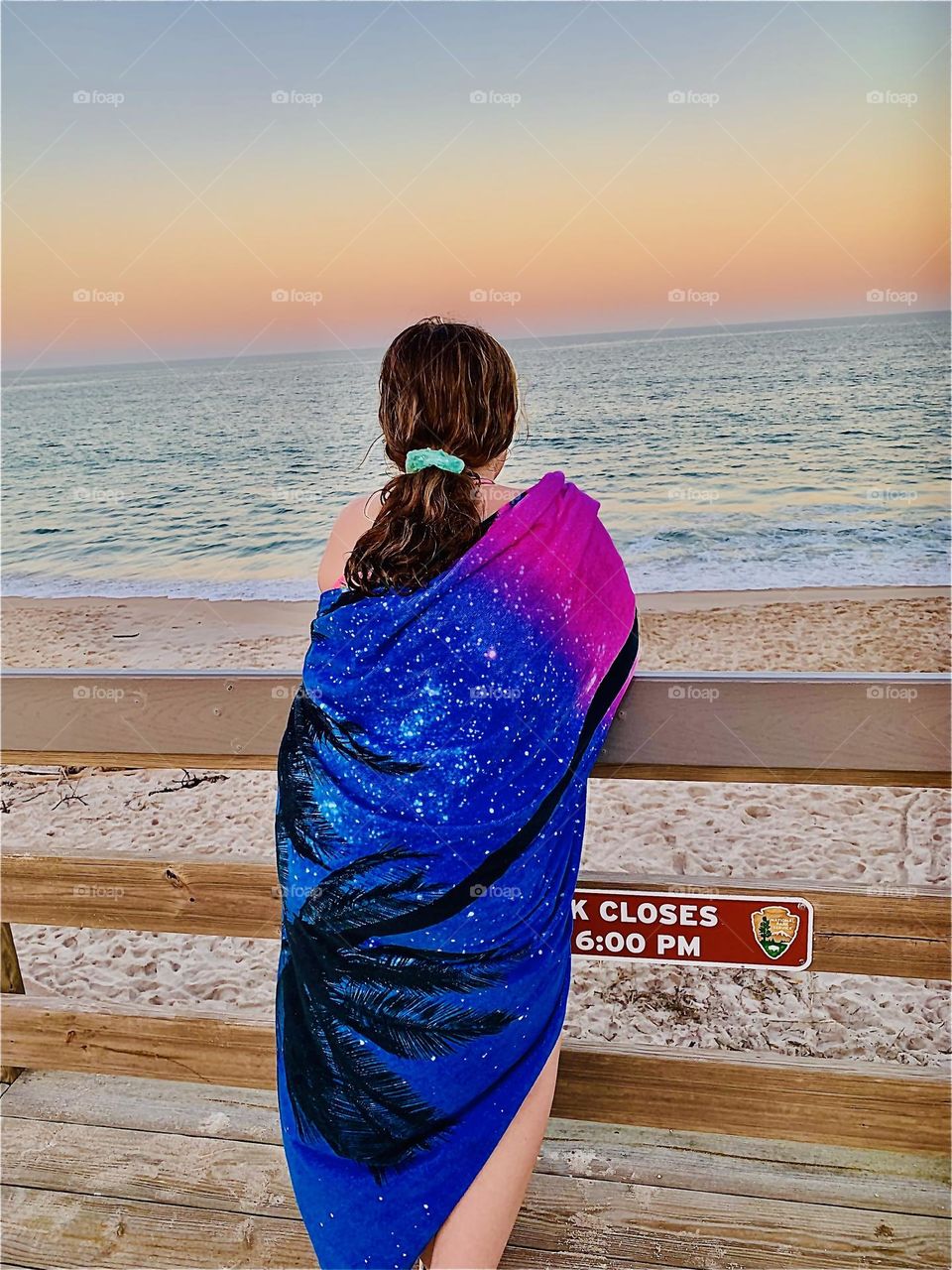 Girl at the beach