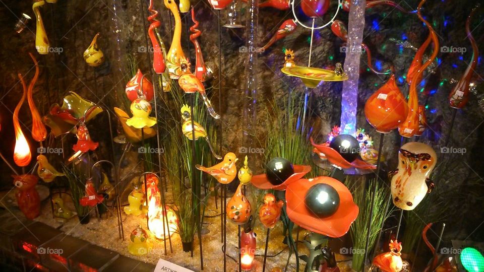 glass ornaments