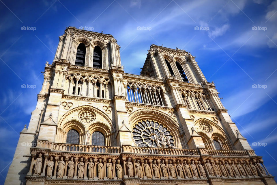 building france cathedral paris by bubu