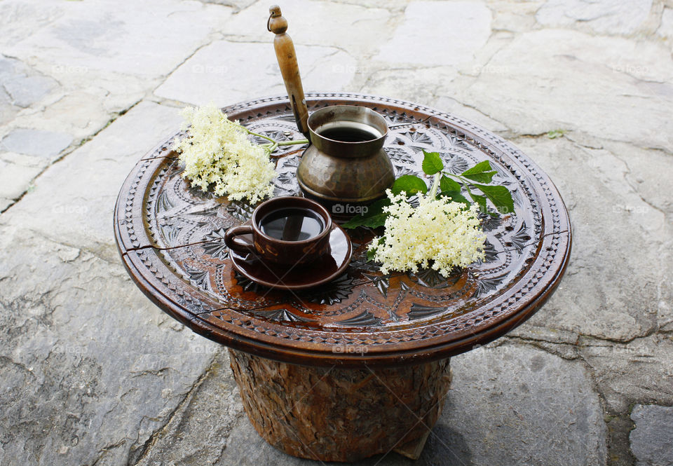 My wood carved coffee table, hand made from me. My favourite place to relaxing, drinking coffee, reading a book..