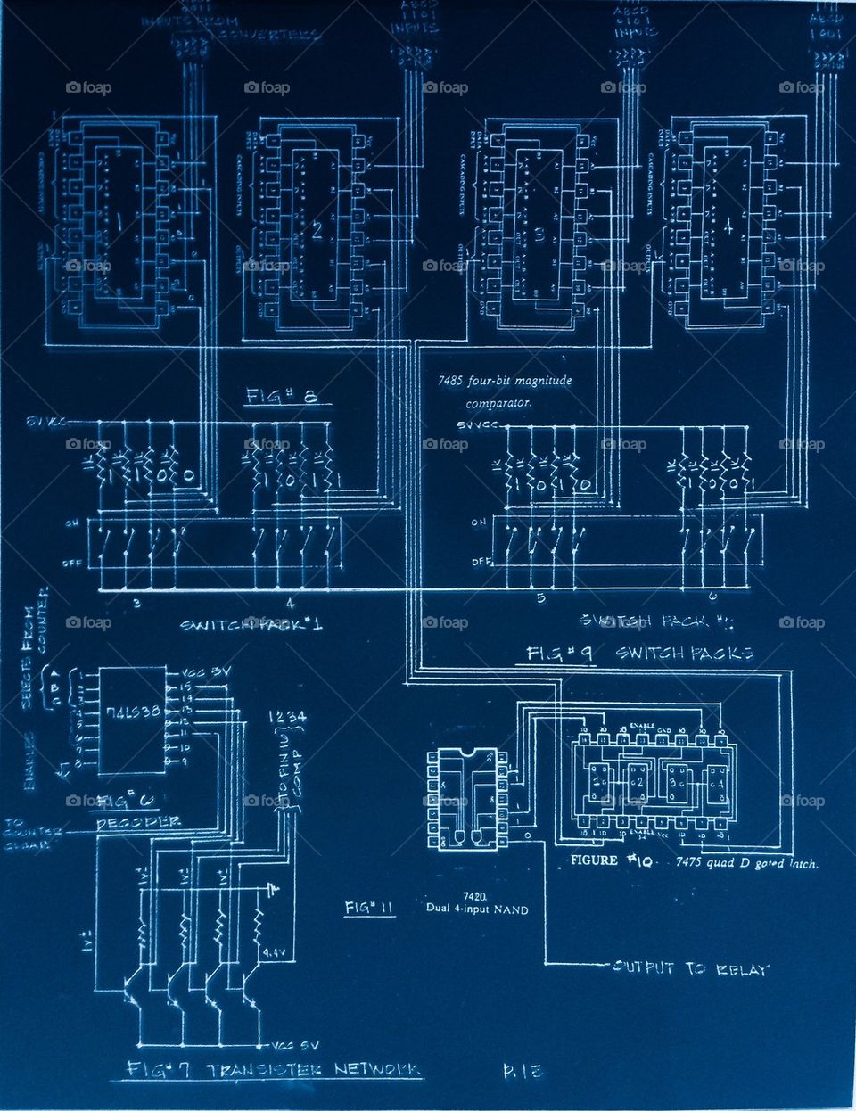 Electrical engineering blueprint