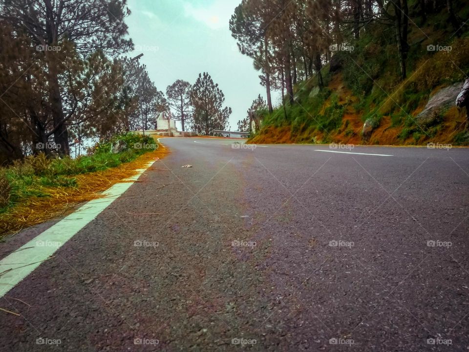 a road to beautiful journey