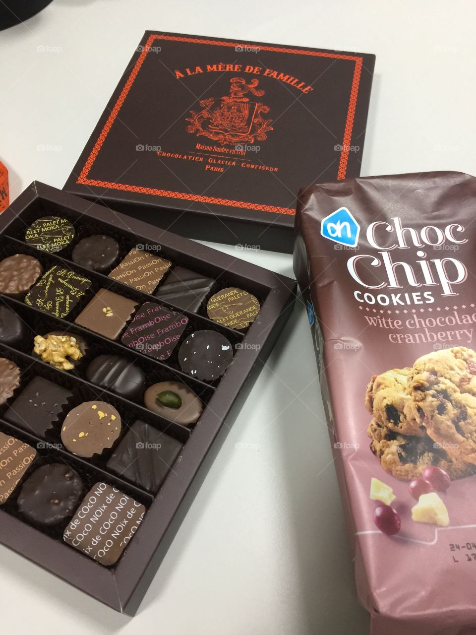 Chocolates from Paris are delicieux!