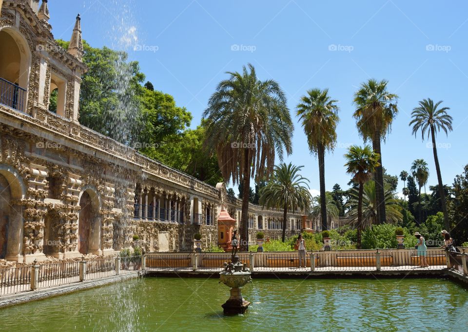 Mercury's Pool at Real Alcázar de Sevilla was featured in season 5 of Game of Thrones as The Water Gardens of Dorne.