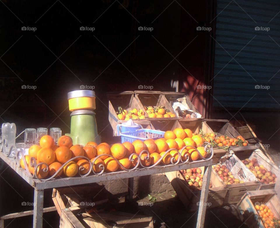 fruit on the market Marakech