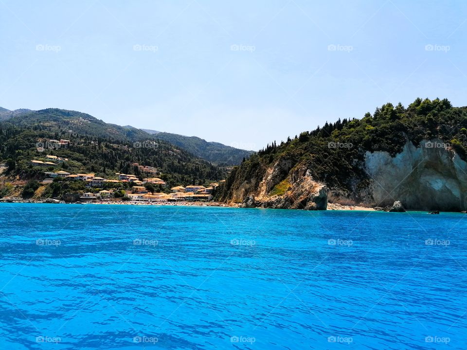 Milos beach, Leukada