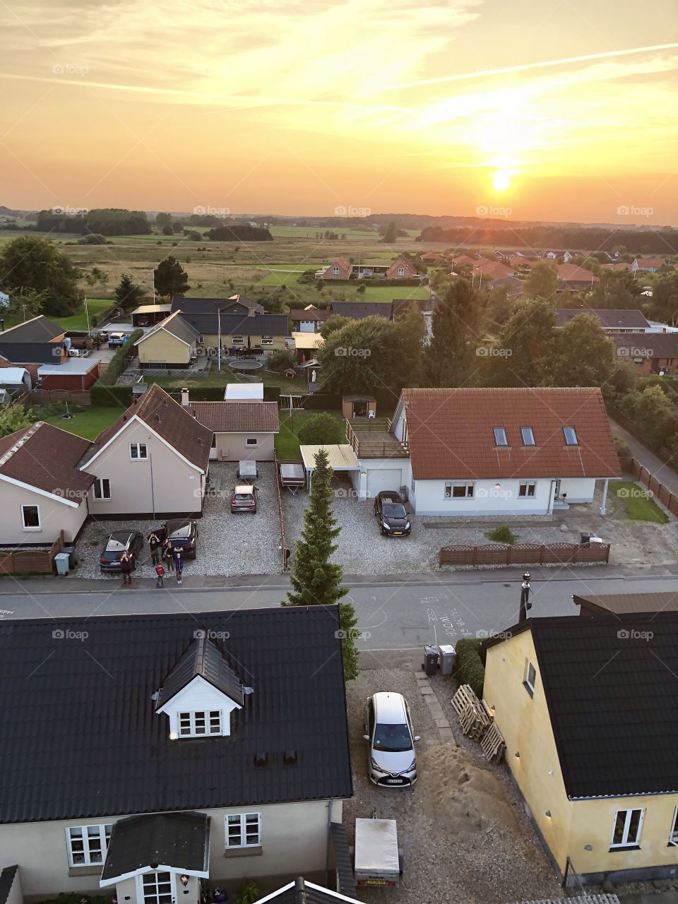 Hot air ballon - City - Denmark