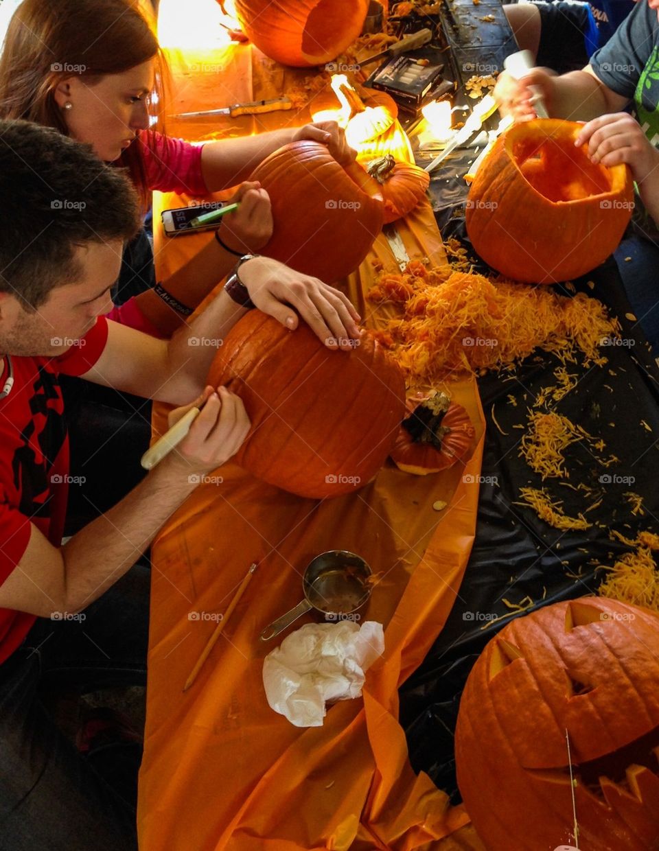 Pumpkin carving