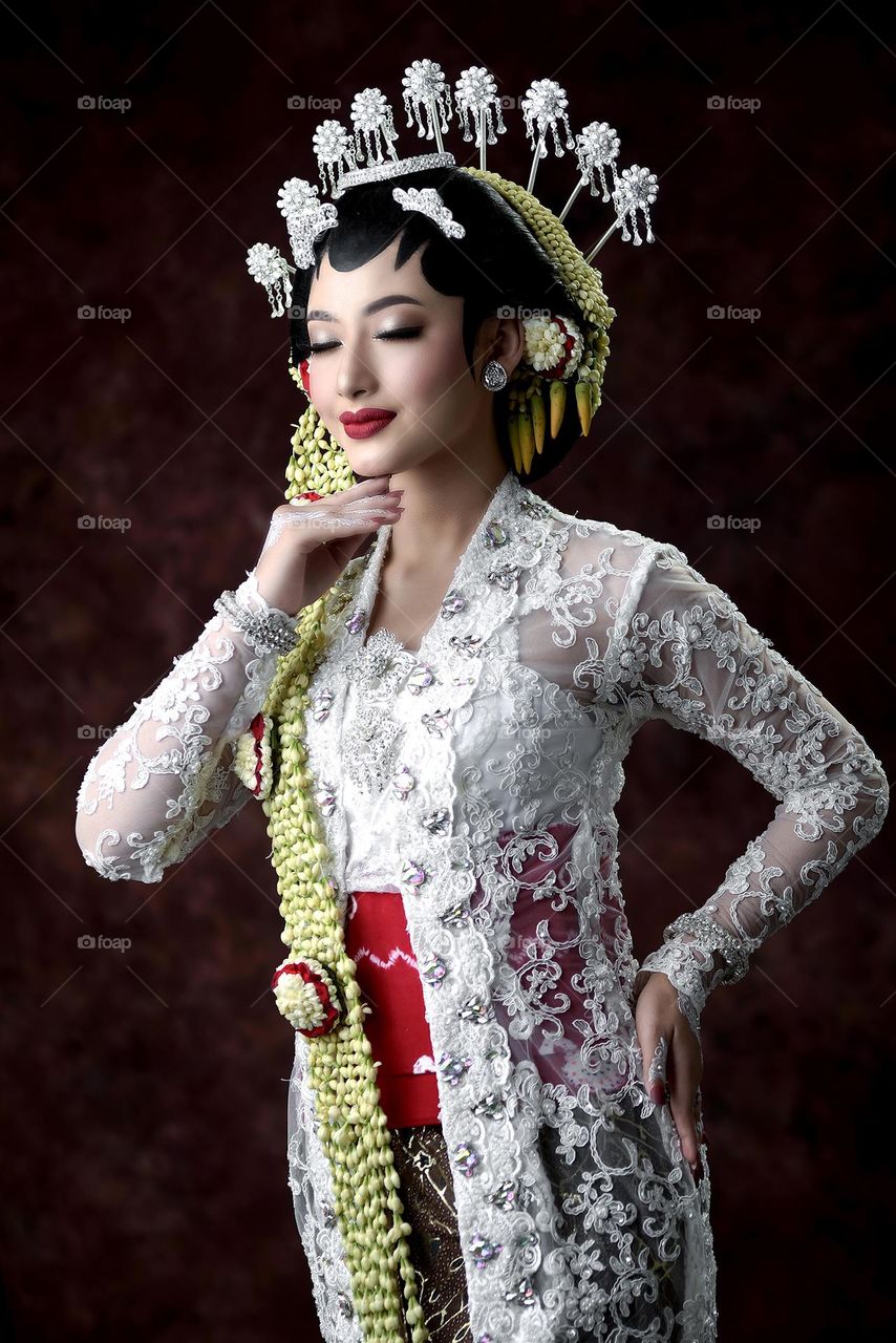 Javanese bride model